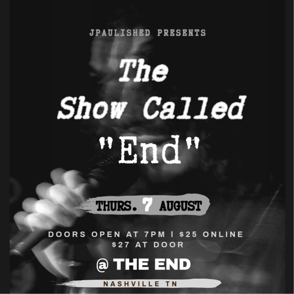 August 7th Jpaulished Nashville Concert Ticket
