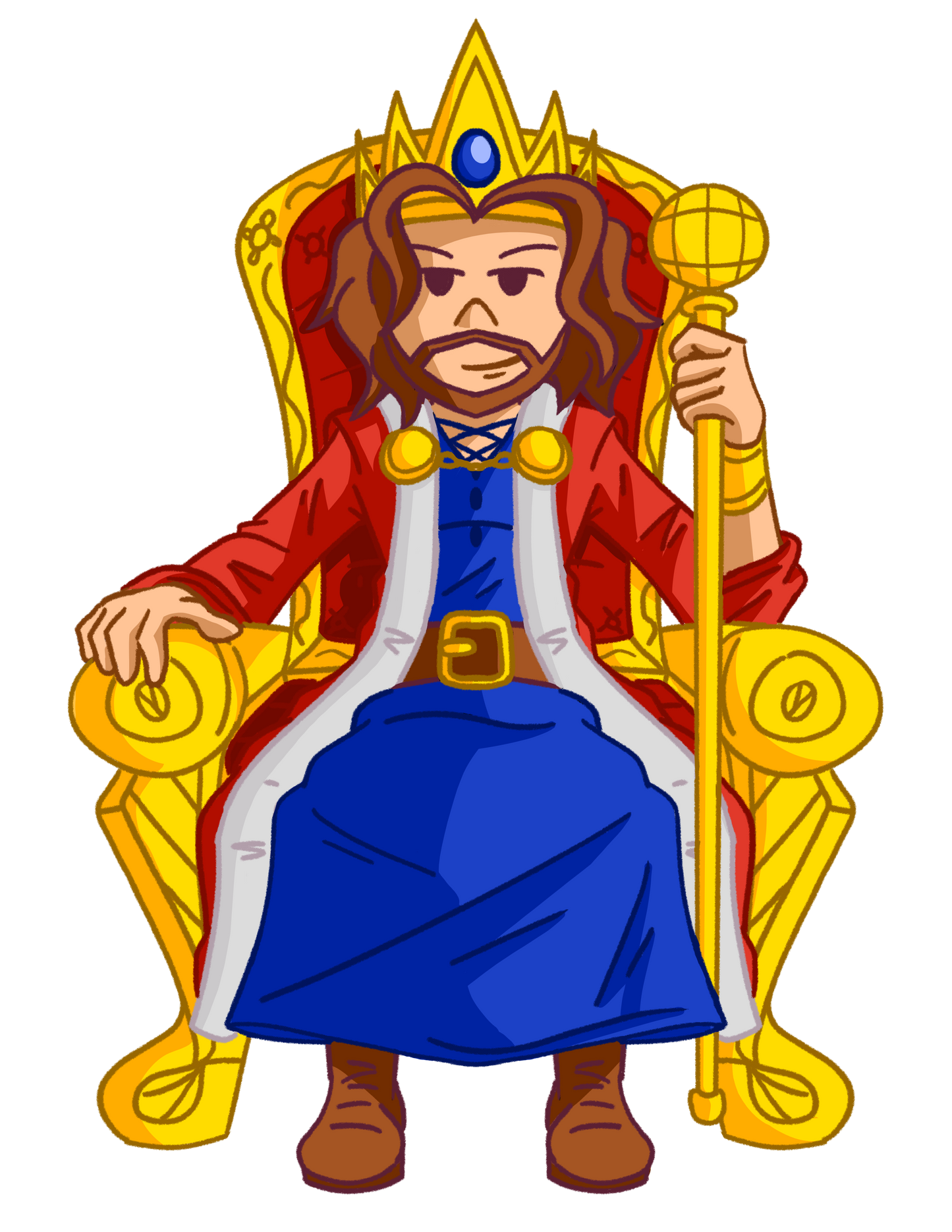 King Paulished Sticker (Limited Holographic) *NEW*