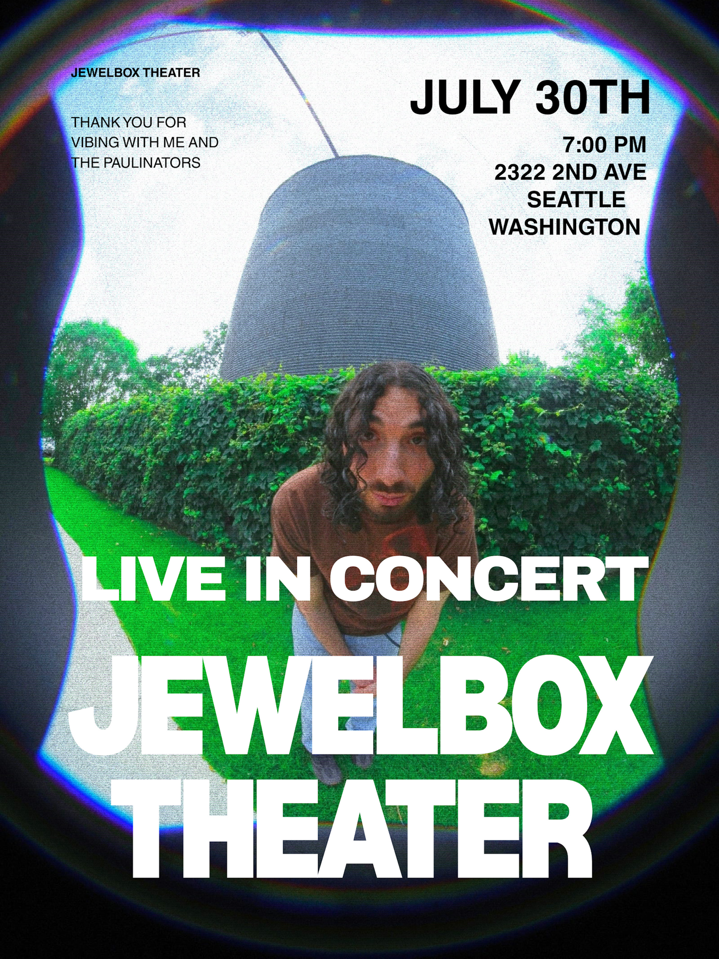 Seattle 2026 Concert Sticker (Limited) *NEW*