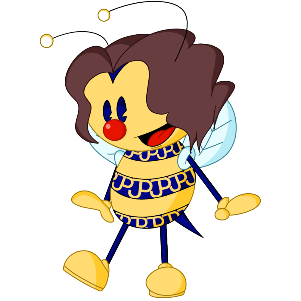 Pauli-Bee Sticker "Pauli" (Translucent) *NEW*