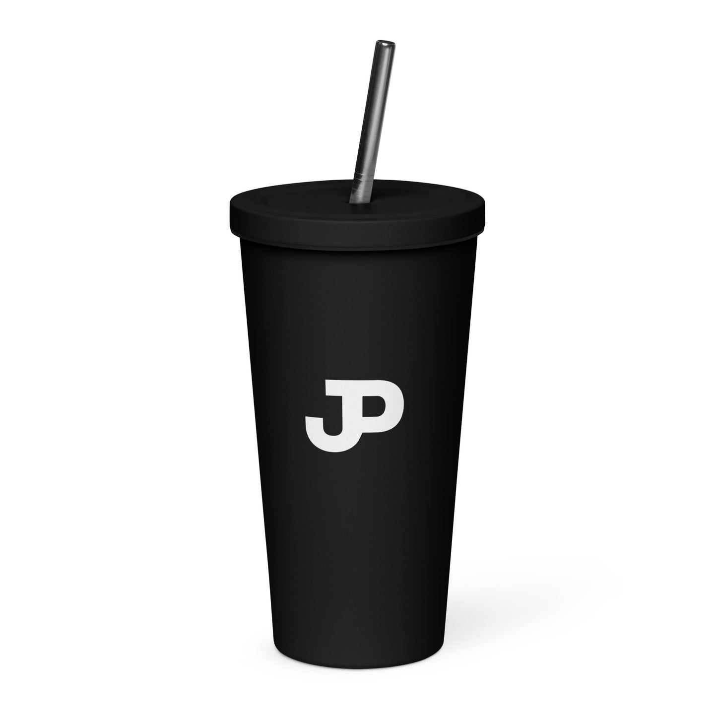 JP Logo Insulated Tumbler w/ Straw