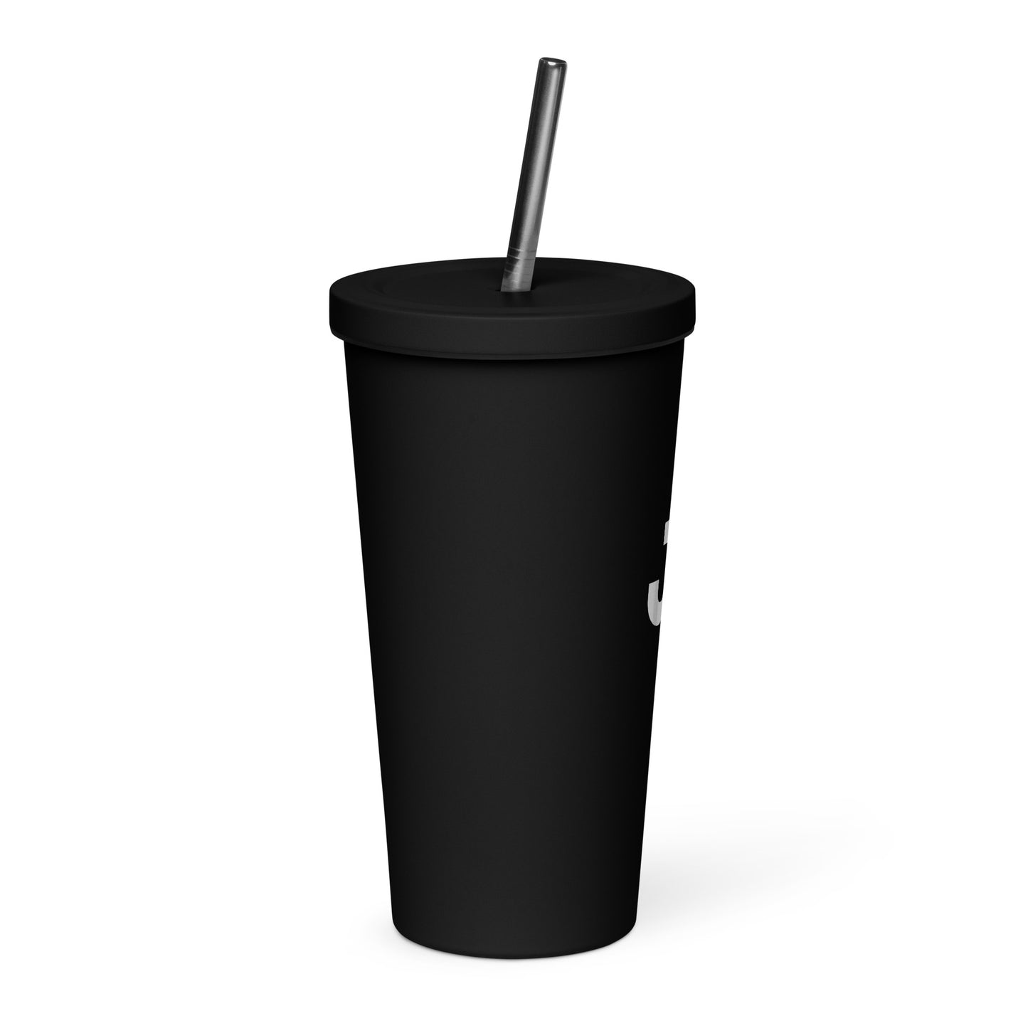 JP Logo Insulated Tumbler w/ Straw