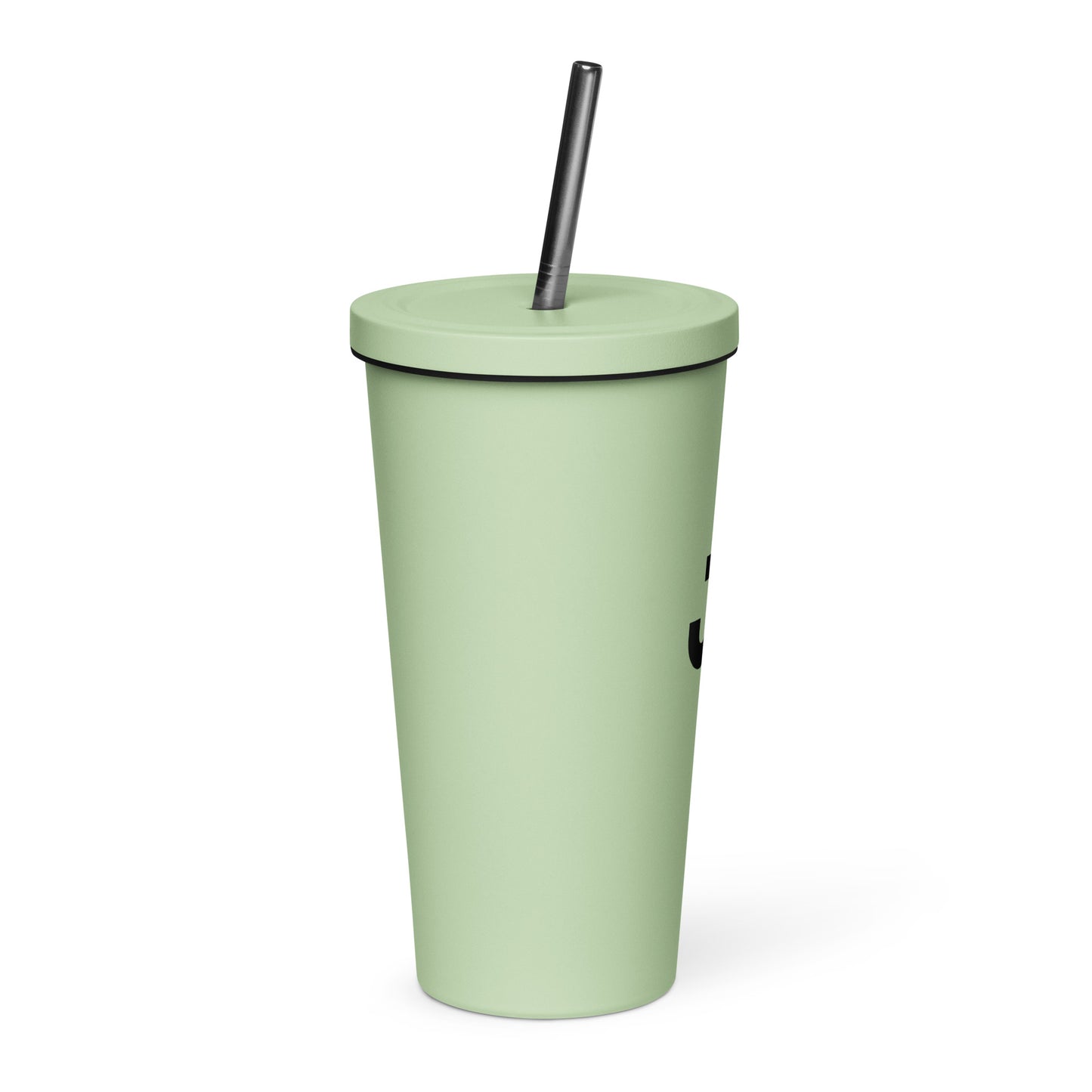JP Logo Insulated Tumbler w/ Straw