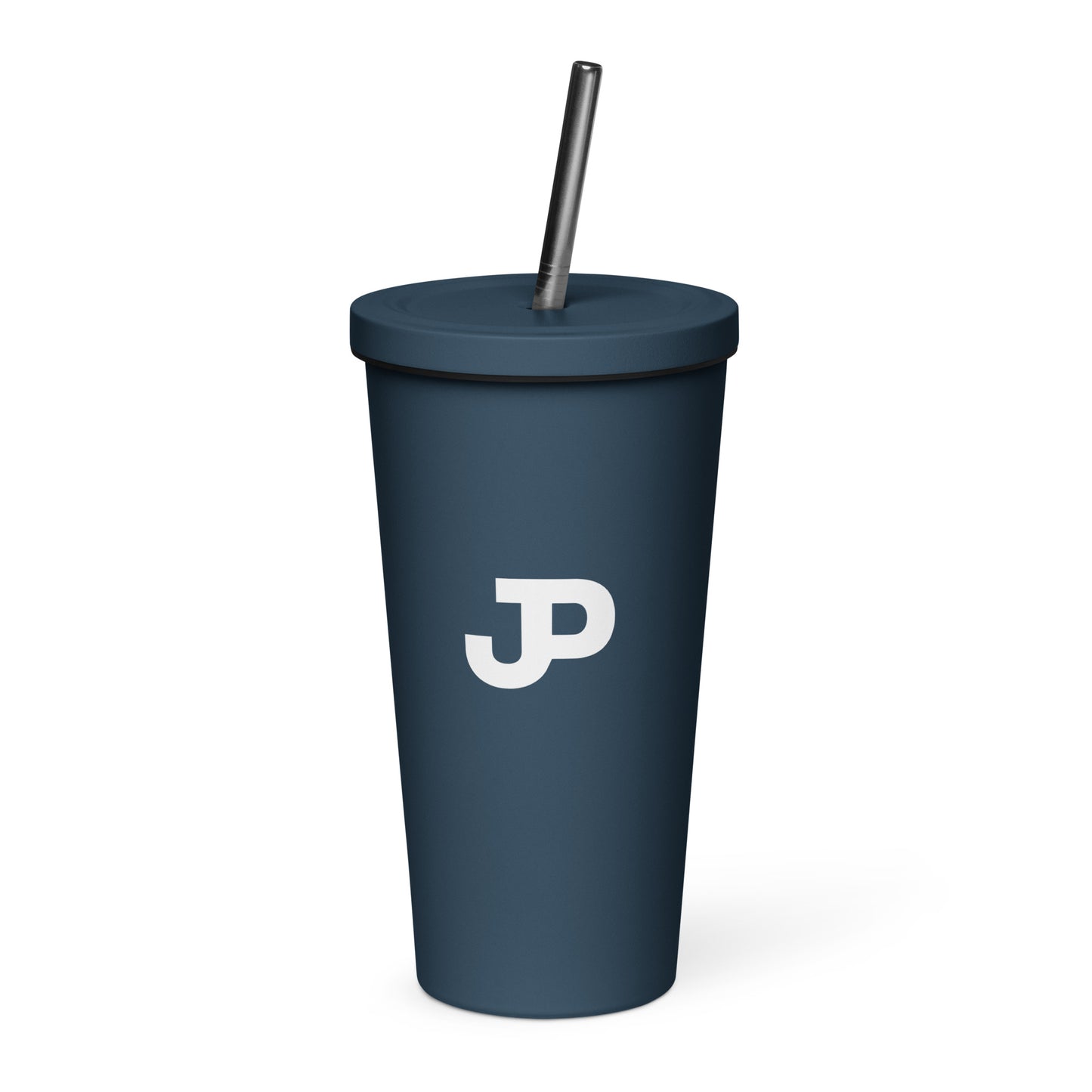 JP Logo Insulated Tumbler w/ Straw