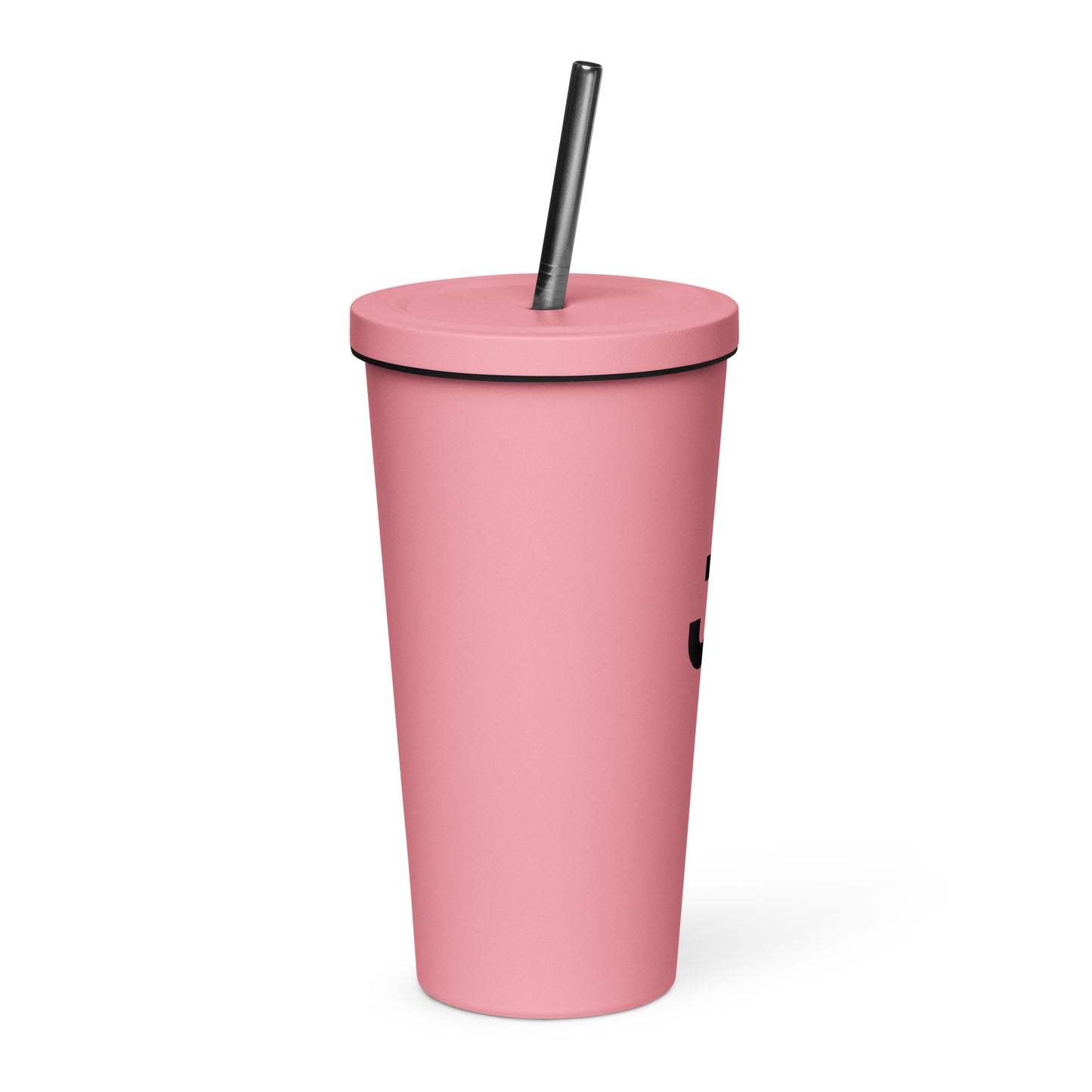 JP Logo Insulated Tumbler w/ Straw