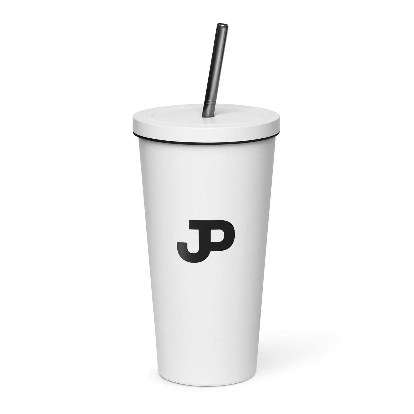 JP Logo Insulated Tumbler w/ Straw