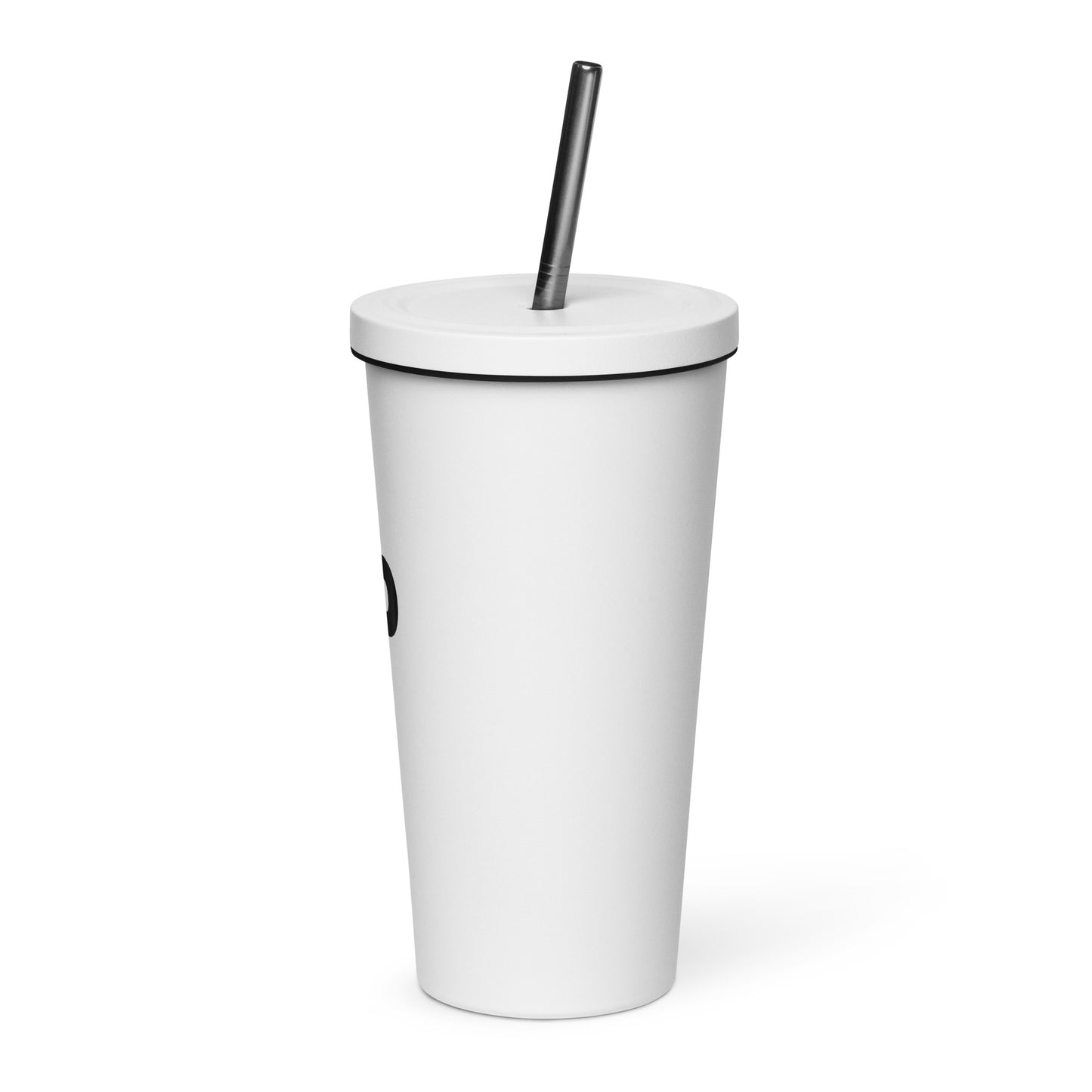 JP Logo Insulated Tumbler w/ Straw