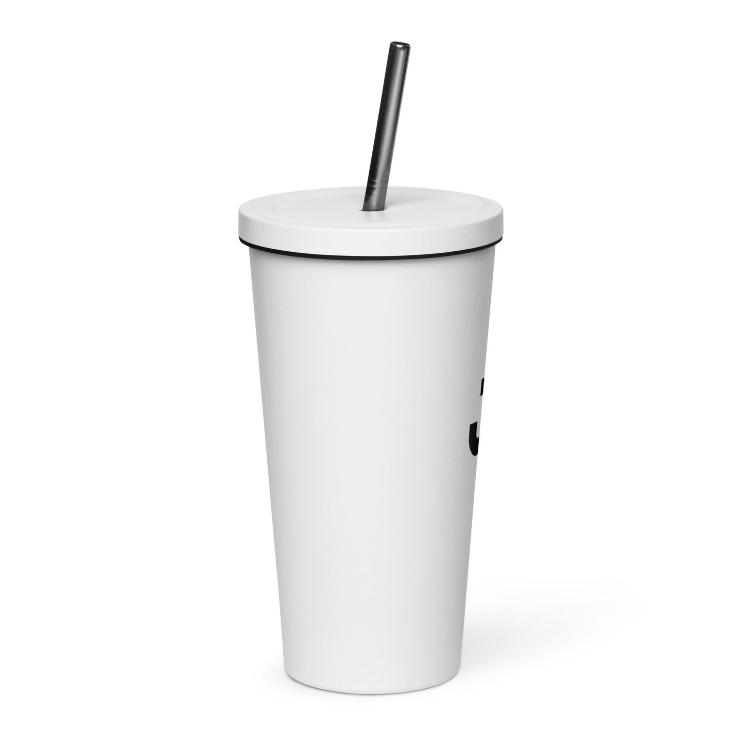 JP Logo Insulated Tumbler w/ Straw