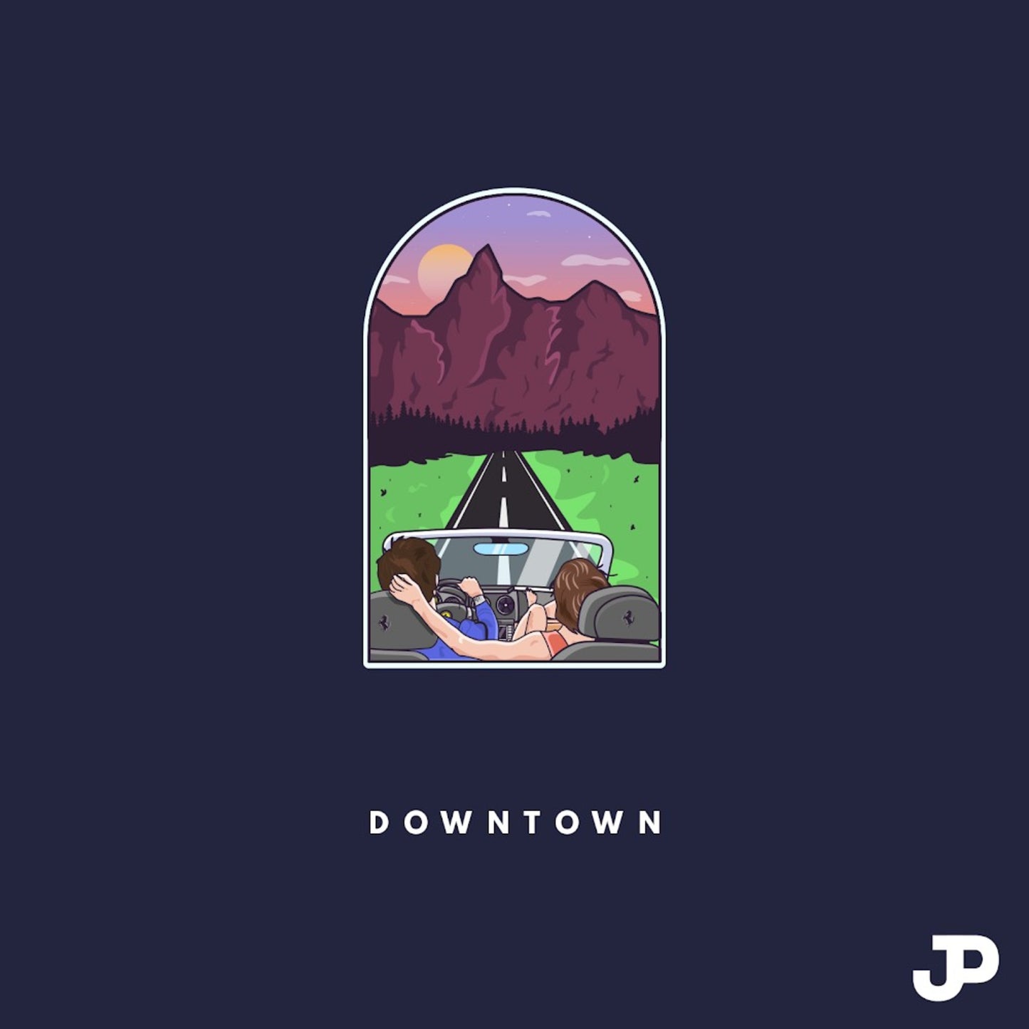 Downtown Sticker (Limited Holographic) *NEW*