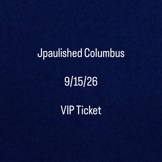 September 15th Jpaulished Columbus VIP (Meet & Greet) Pass