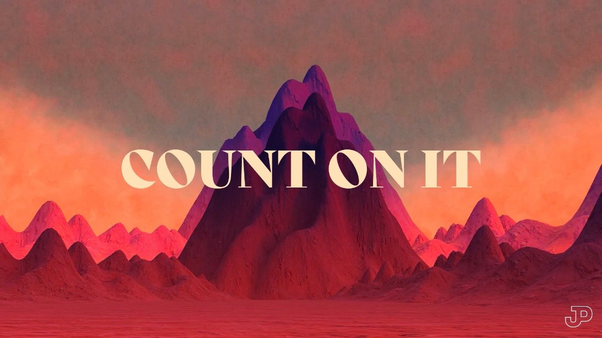 Count On It Wide Sticker (Limited) *NEW*