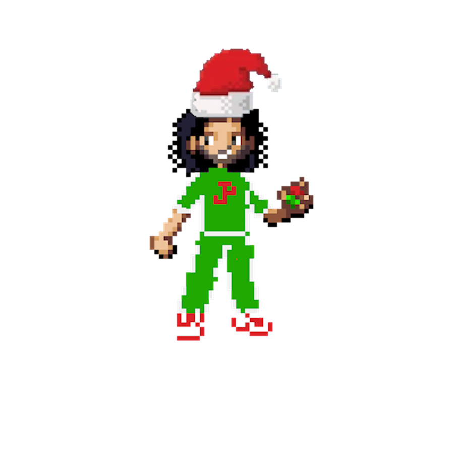 Santa Paulished (Green) Sticker (Limited) *NEW*