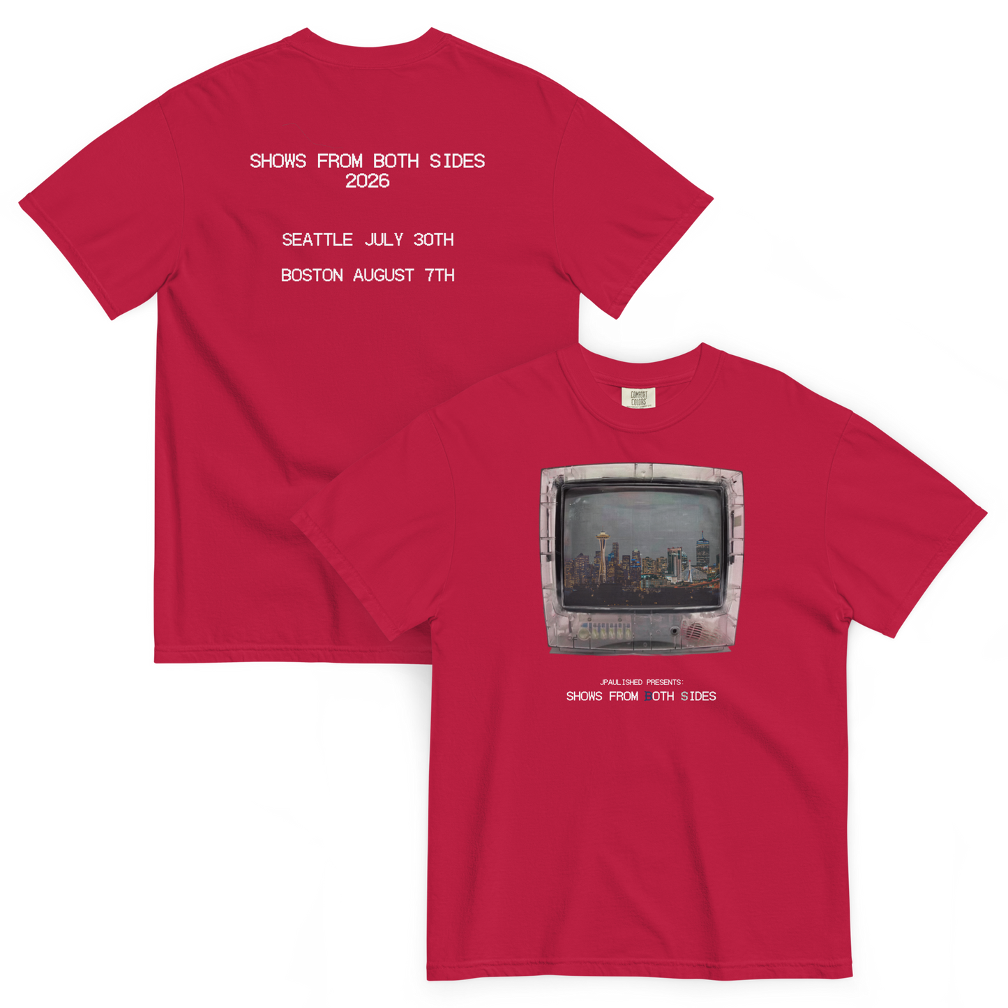 Shows From Both Sides Concert Tee *Signed*