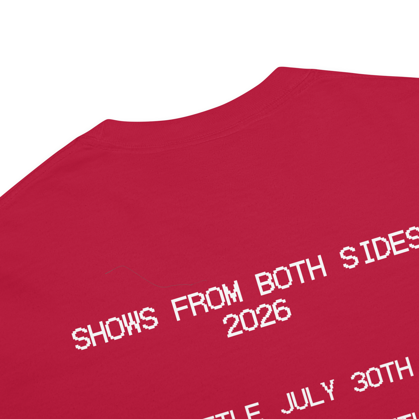 Shows From Both Sides Concert Tee *Signed*