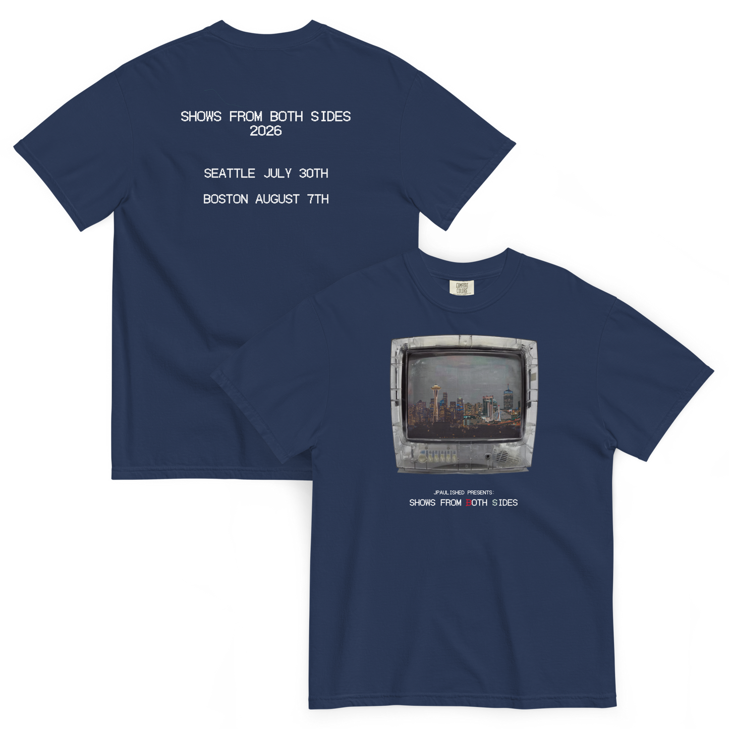 Shows From Both Sides Concert Tee *Signed*