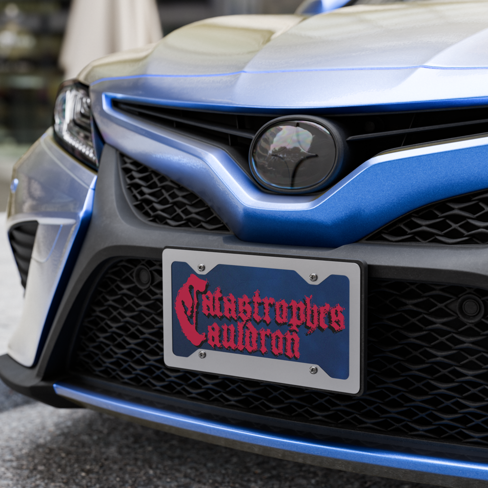 Jpaulished Cover Vanity License Plate