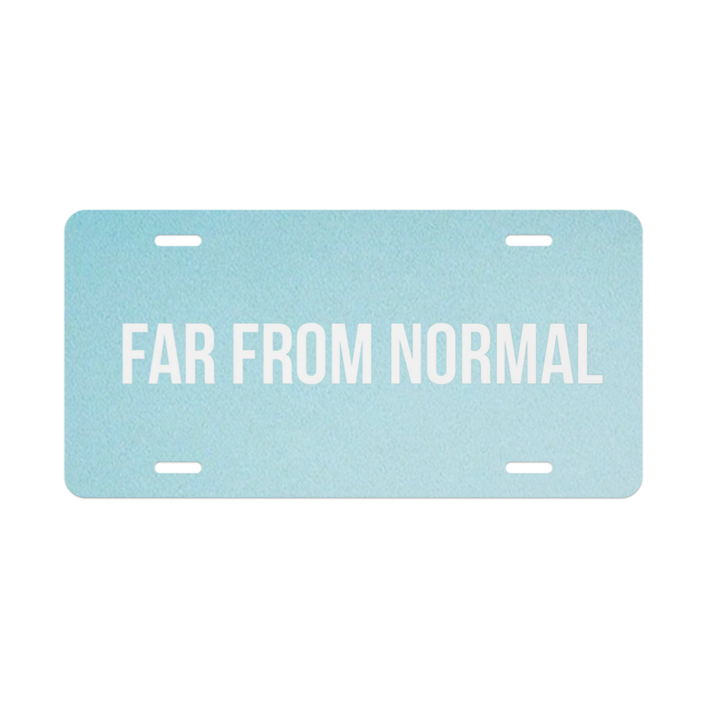 Jpaulished Cover Vanity License Plate