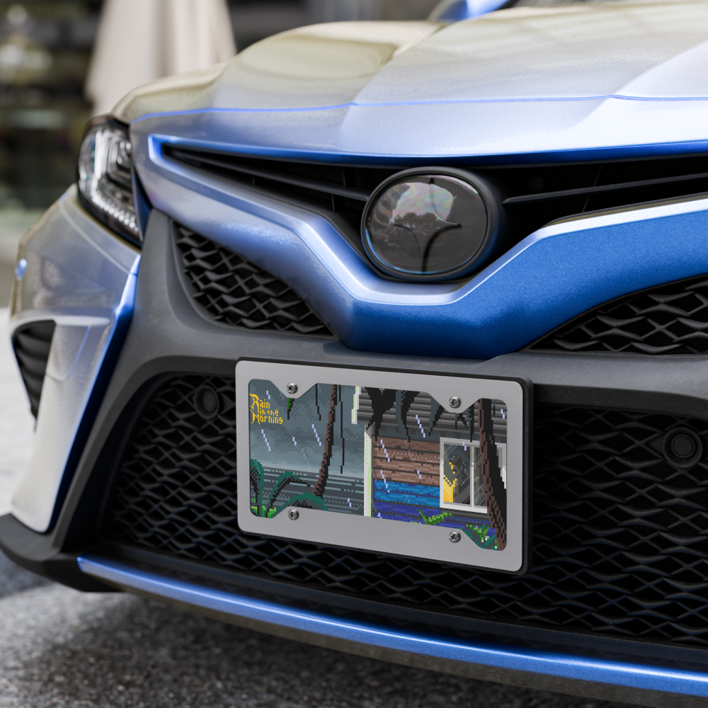 Jpaulished Cover Vanity License Plate