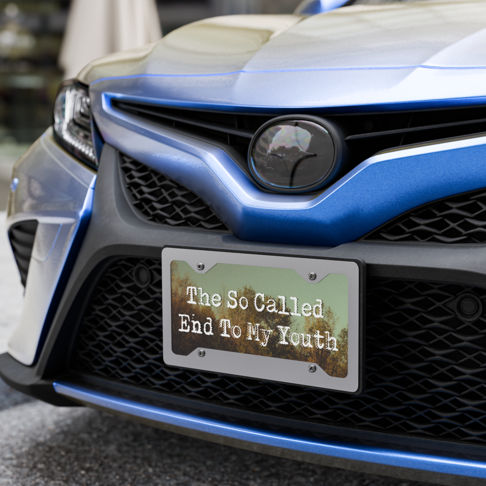 Jpaulished Cover Vanity License Plate